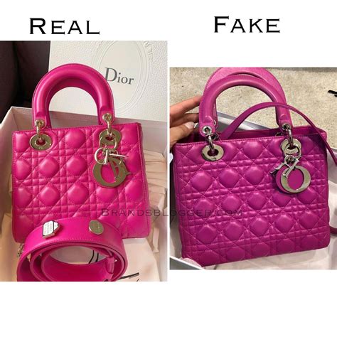 christian dior bag original vs fake|genuine dior bag.